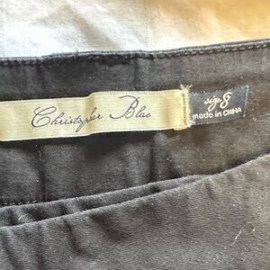 Christopher Blue Charcoal Trousers